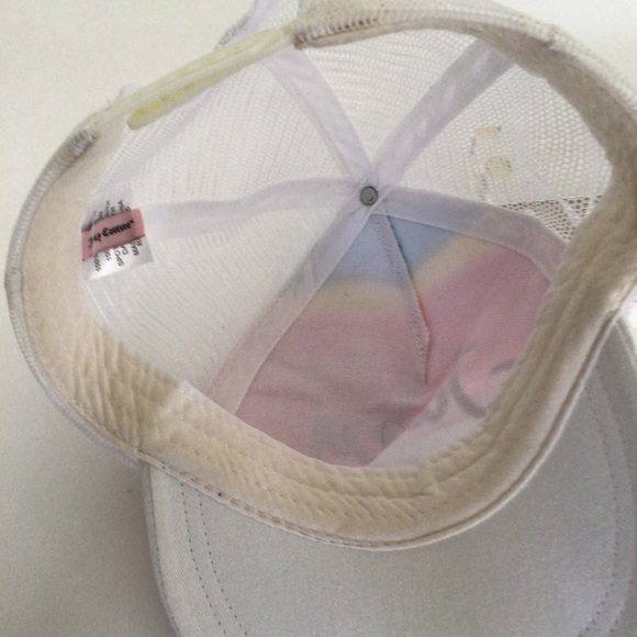 JUICY COUTURE LOGO BASEBALL HAT OSFM - Picture 10 of 11